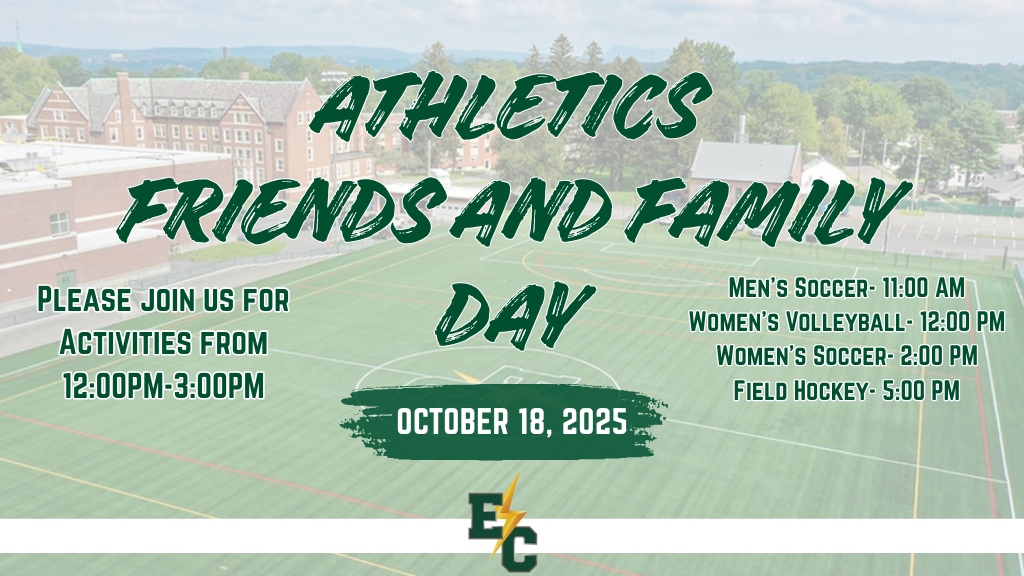 Elms College Athletics to Host Friends and Family Day on October 18th