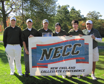 Men's Golf Wins 2010 NECC Championship
