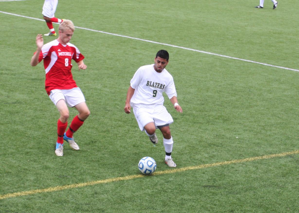 Men's Soccer Bests Mitchell College, 2-0