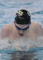 Men's Swimming Falls To Trinity College, 121-70