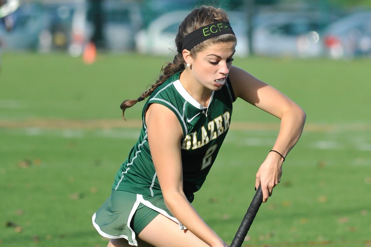 Regis College Edges Field Hockey, 2-1 in Double Overtime Thriller