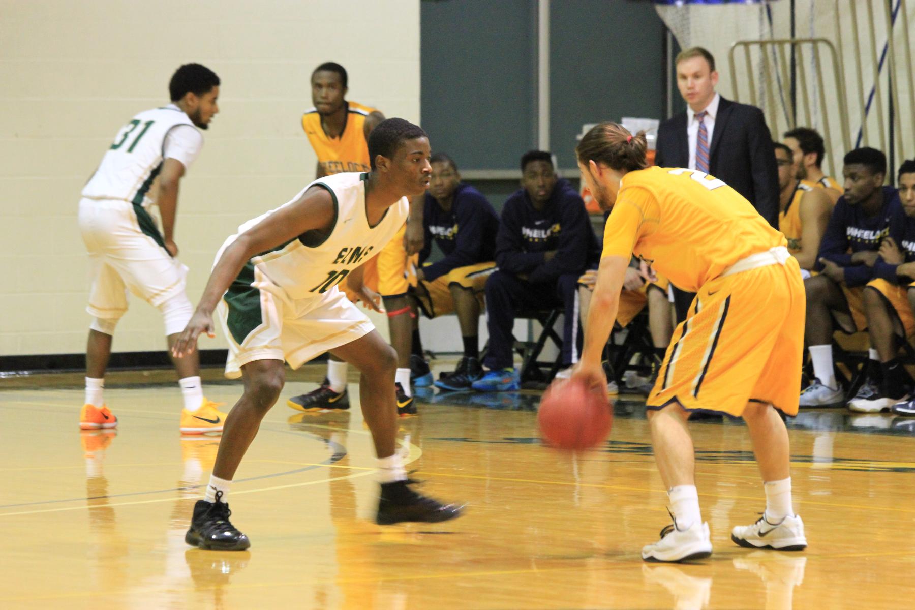 Wheelock Rallies Past Men's Basketball