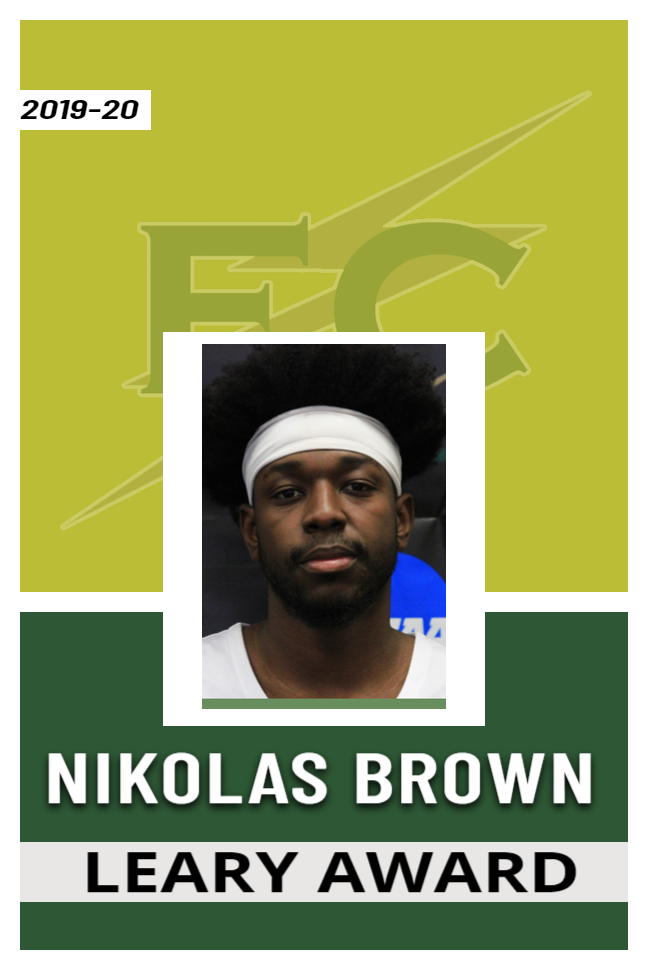 Brown Named 2019-20 Monsignor Timothy J. Leary Award Winner