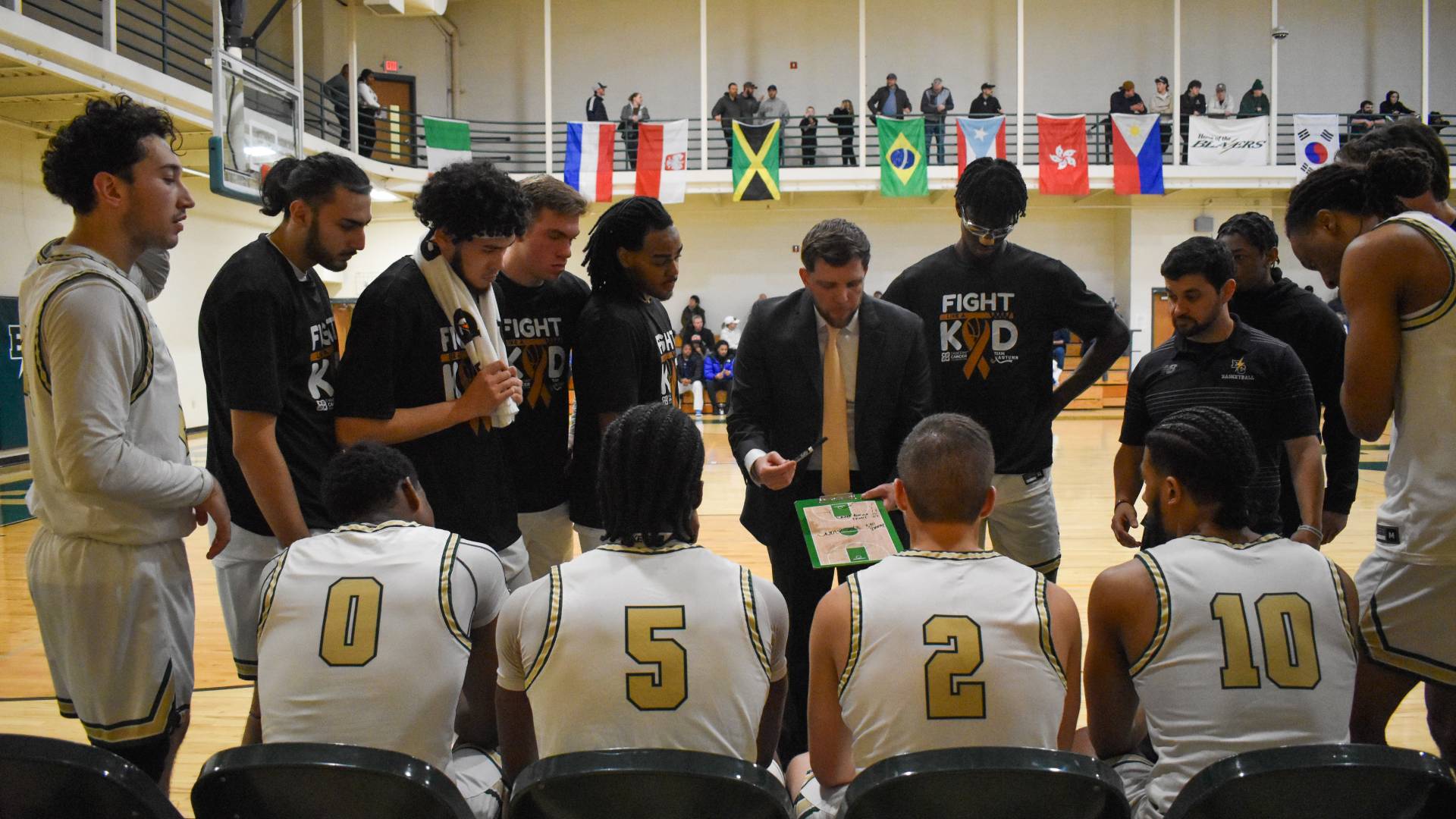 Men's Hoops Lose a Tough Battle to the Blue Jays in Final Regular Season Road Contest