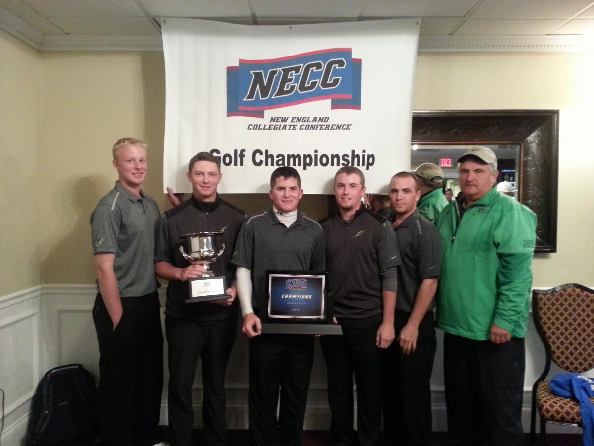 Men&rsquo;s Golf Wins 2013 NECC Championship, Punches Ticket to NCAA Division III Championship