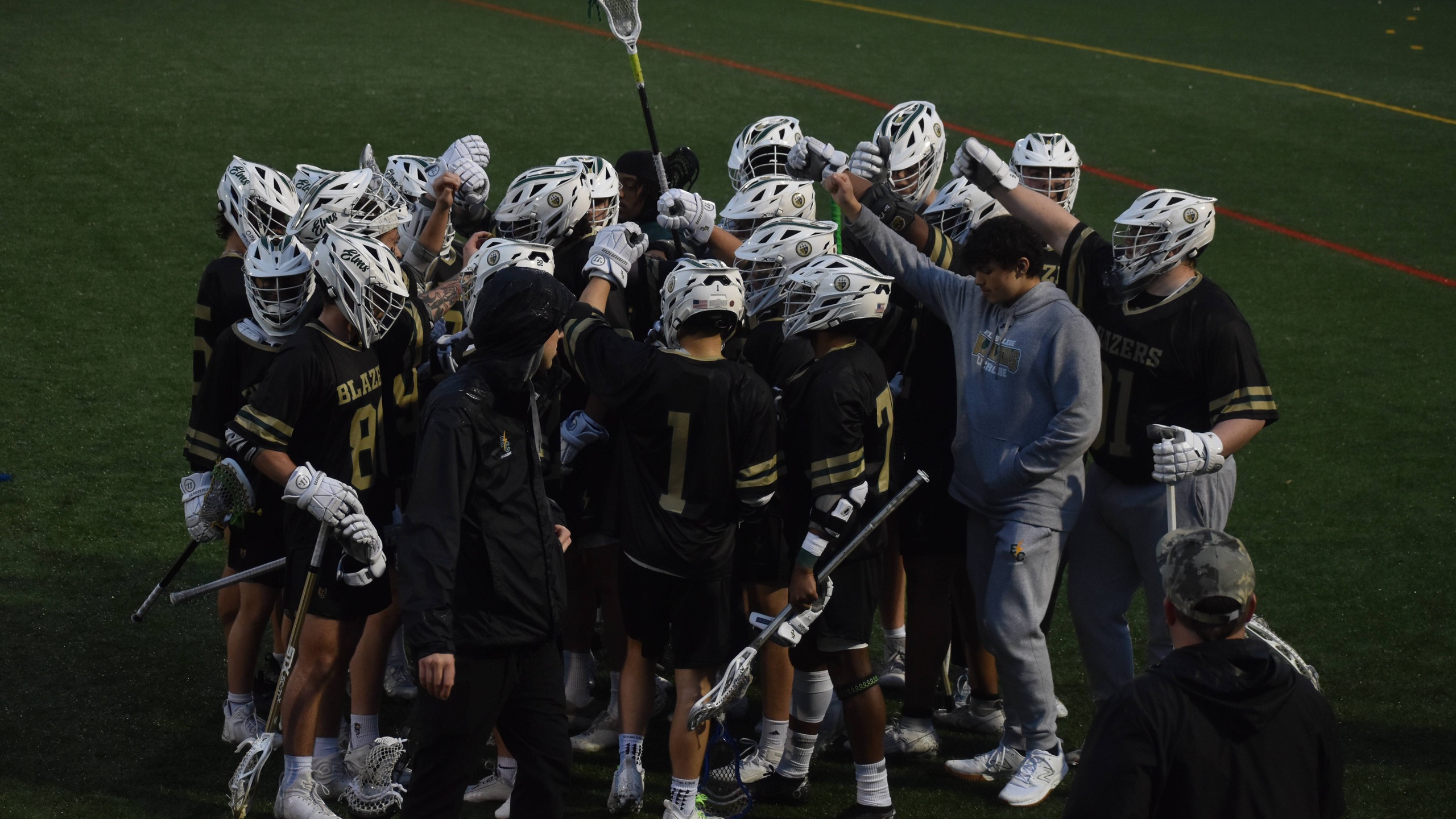 Men's Lacrosse Out Swam by Dolphins