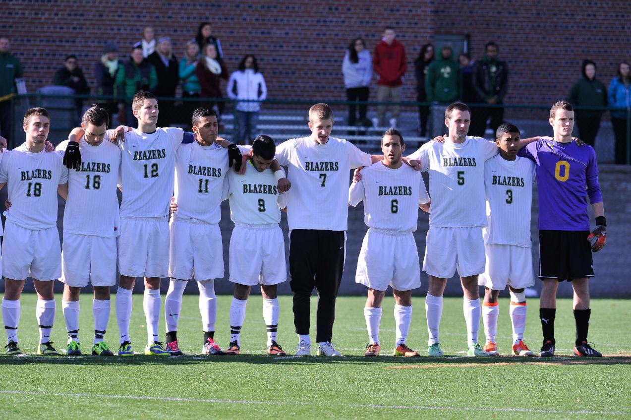 Men's Soccer Victorious In NECC Opener