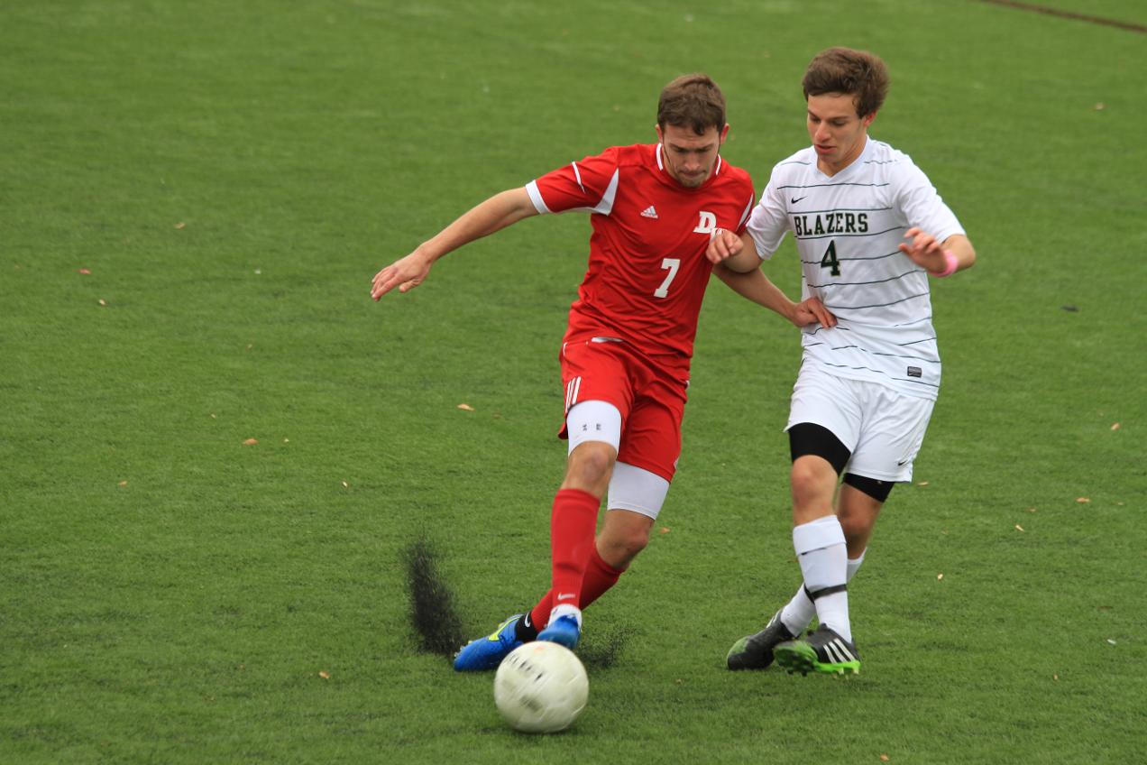Men's Soccer Falls To Daniel Webster In NECC Semifinals