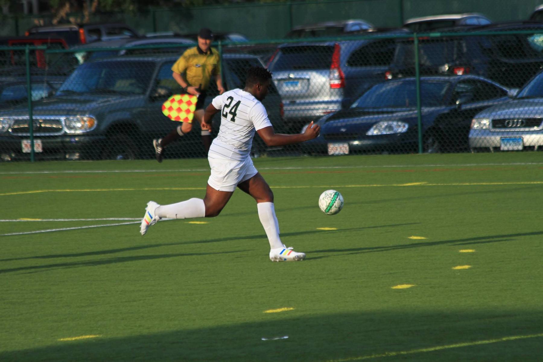 Men's Soccer Tripped Up At Daniel Webster