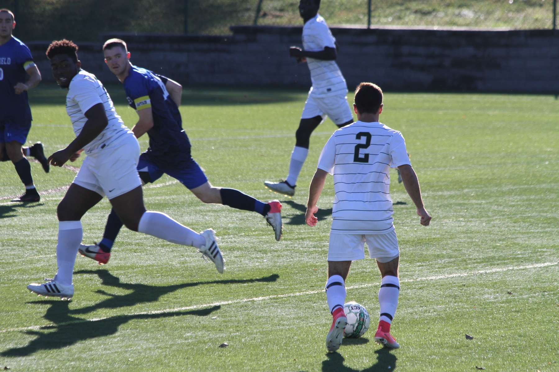 Lesley Edges Men's Soccer In Overtime