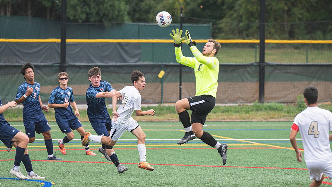 Men's Soccer Loses a Tough Game to Johnson & Wales