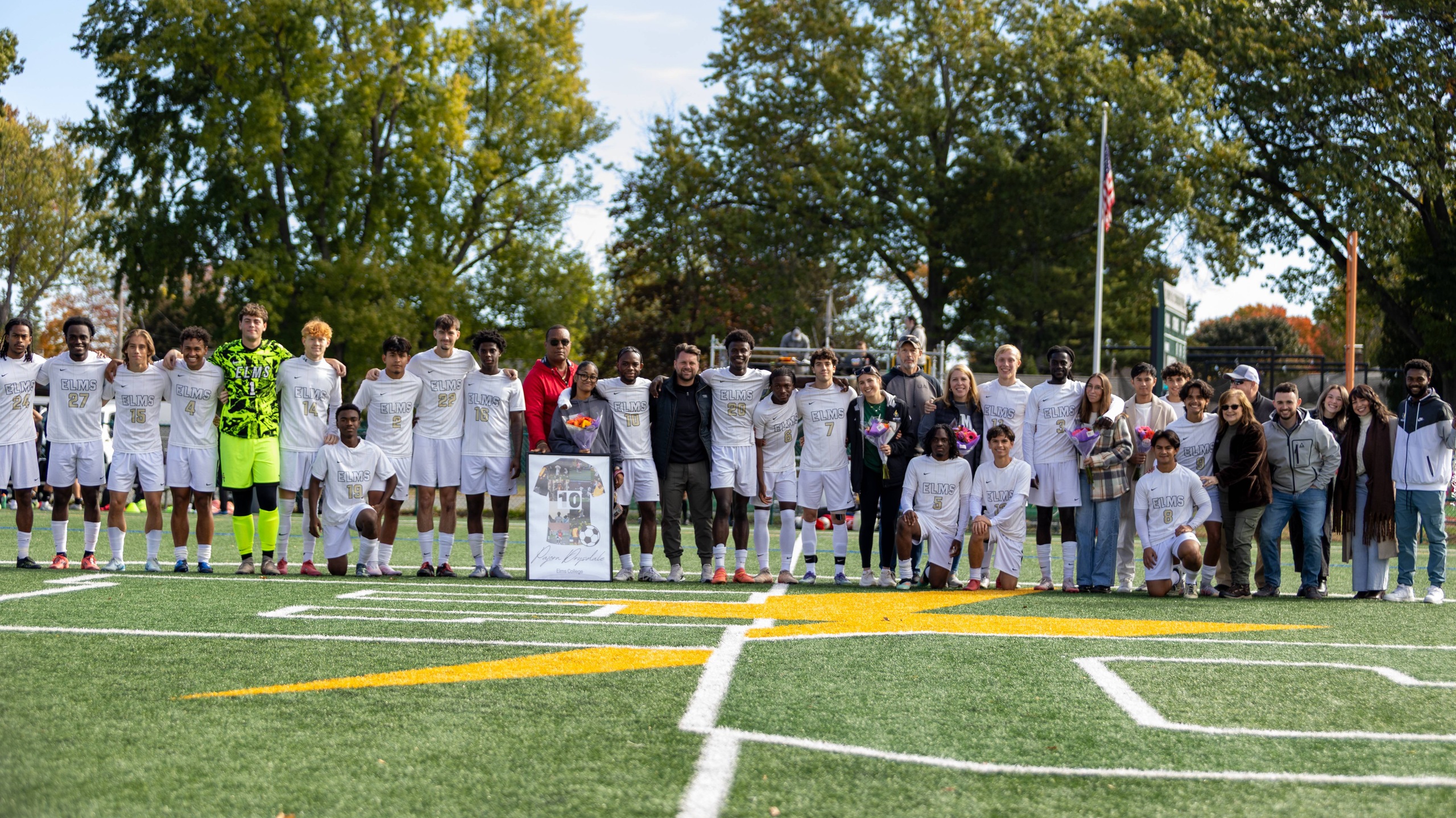 Men's Soccer Hosts Emmanuel for Annual Senior Day