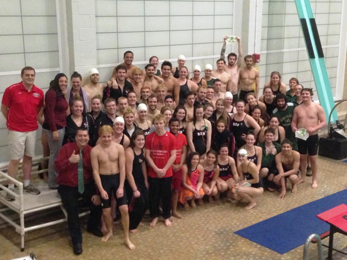 Men&rsquo;s and Women&rsquo;s Swimming Split at Bridgewater State University