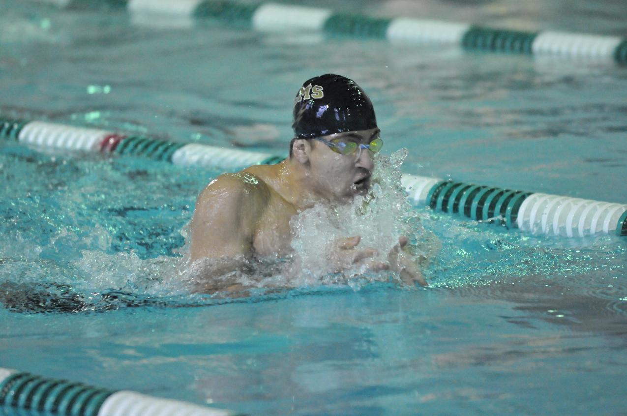 Men&rsquo;s Swimming in Fourth Place After Day Two Action at NEISDA Championship