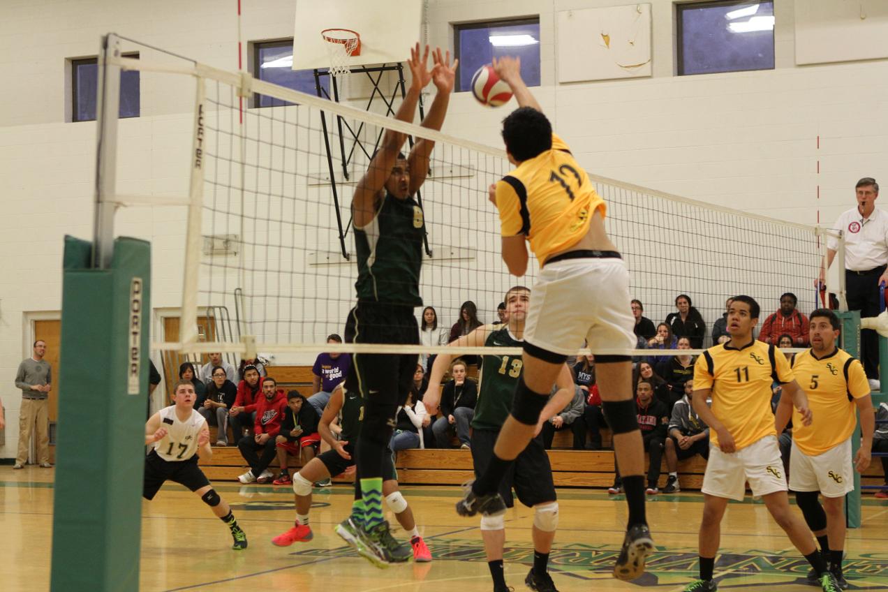 Men&rsquo;s Volleyball Falls to Southern Vermont College, 3-0