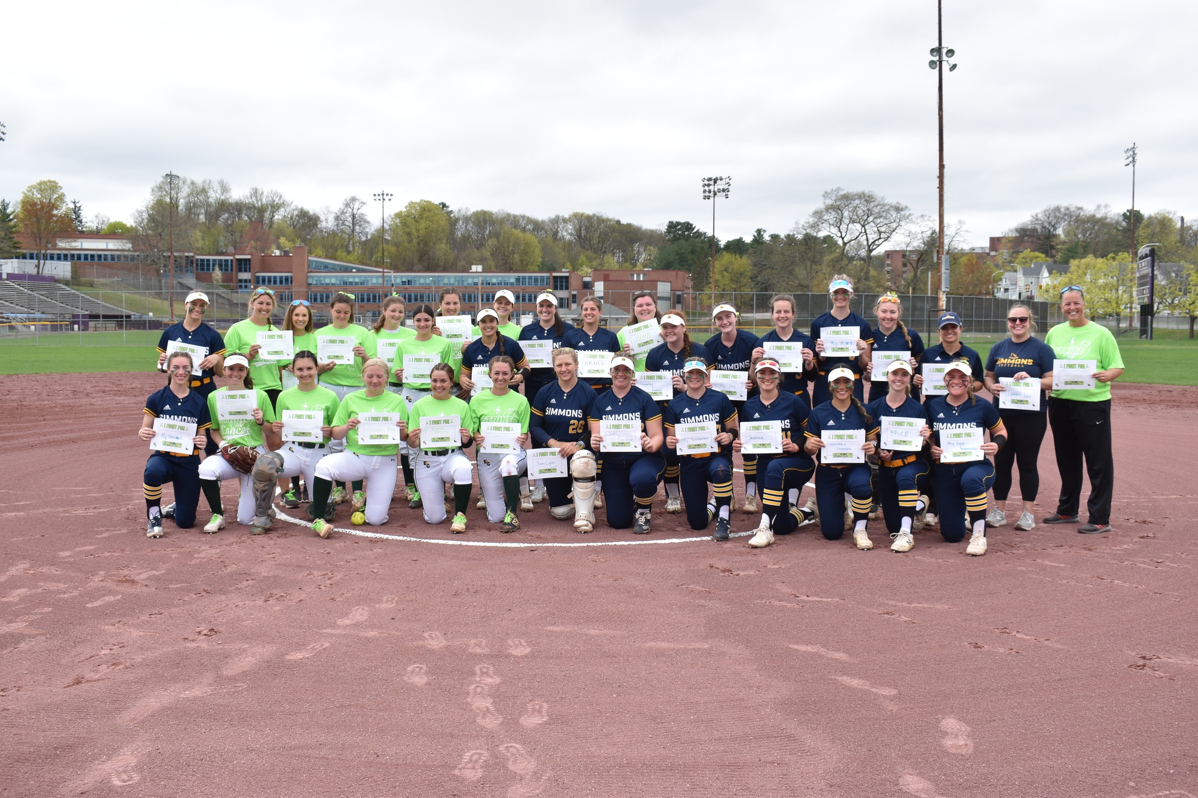 Softball Fell to Sharks in Strikeout Cancer Game