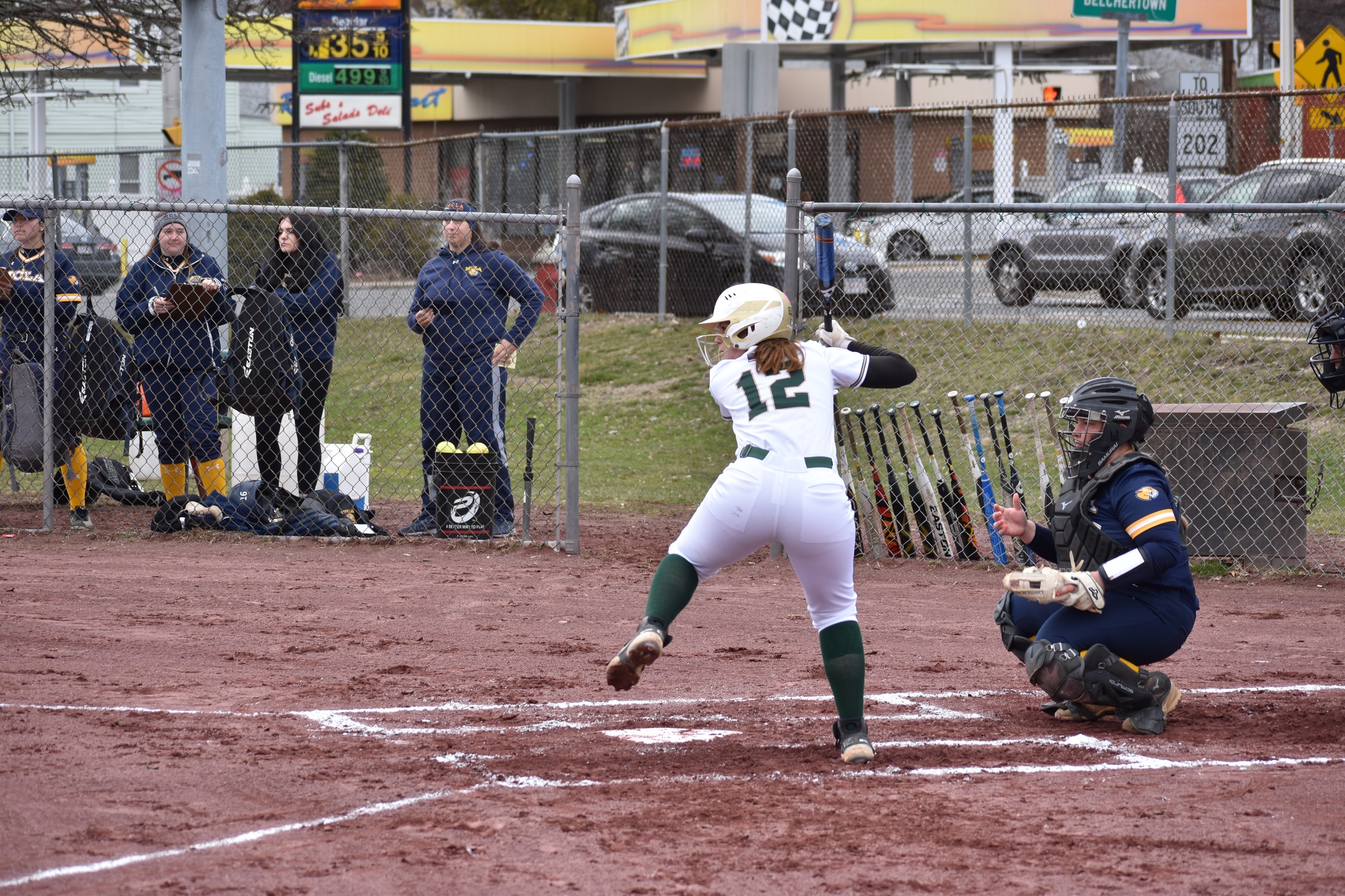 Cosmos & Schwark Record 3 Hits Apiece in Conference Double Header