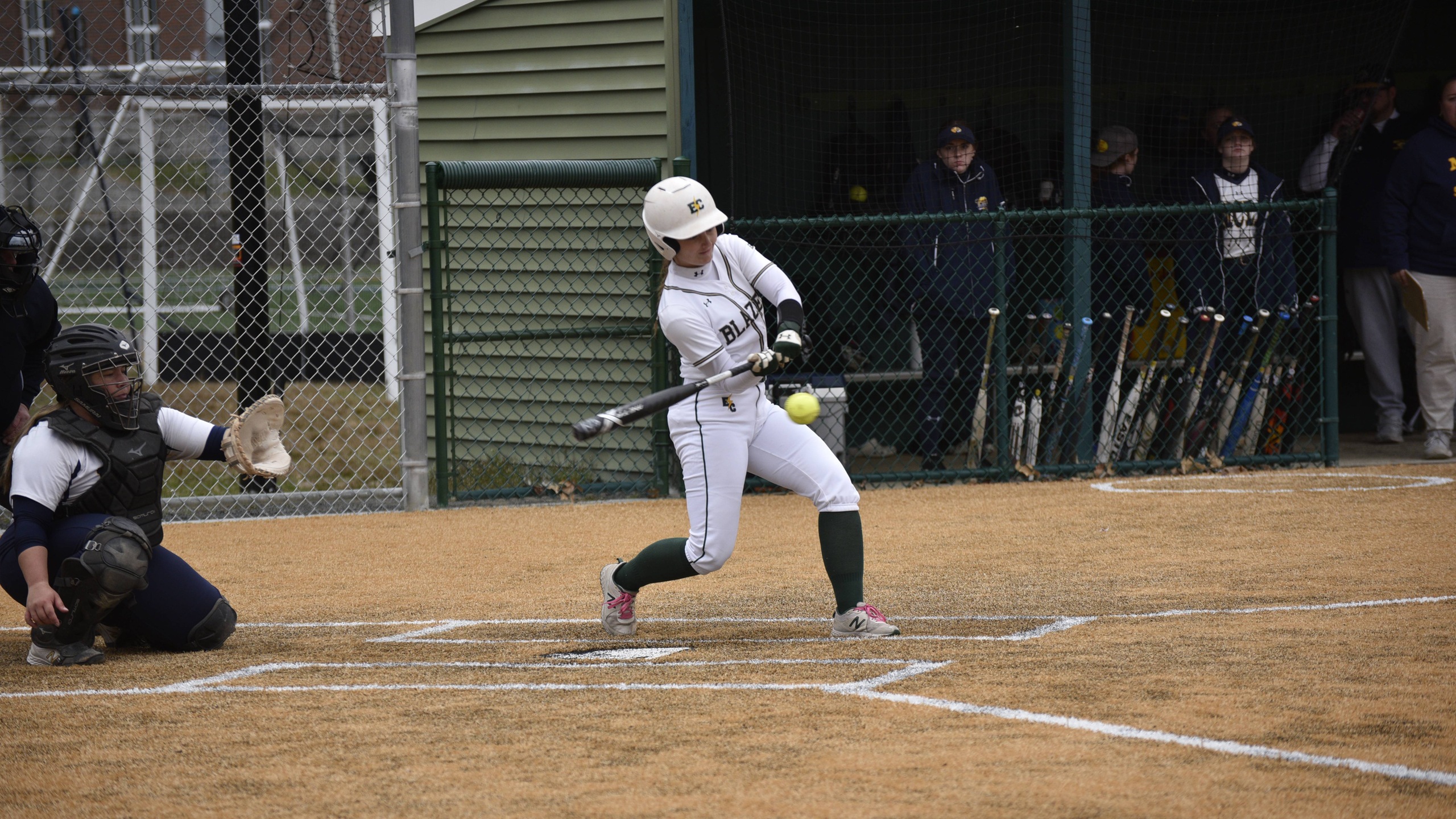 Softball Fight Hard Against MCLA