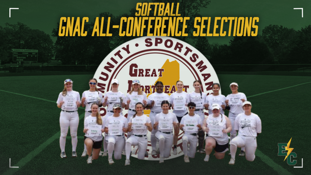 Softball Selected 2025 GNAC Institutional Sportsmanship Team