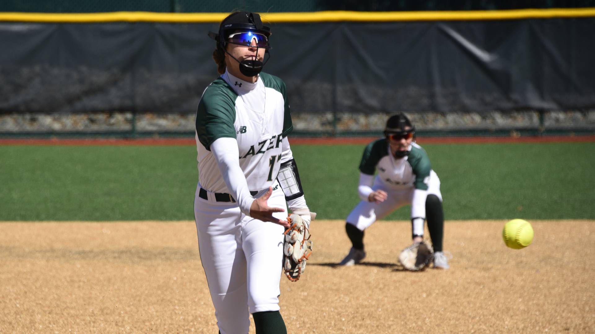 Softball Sweeps Fisher at Home