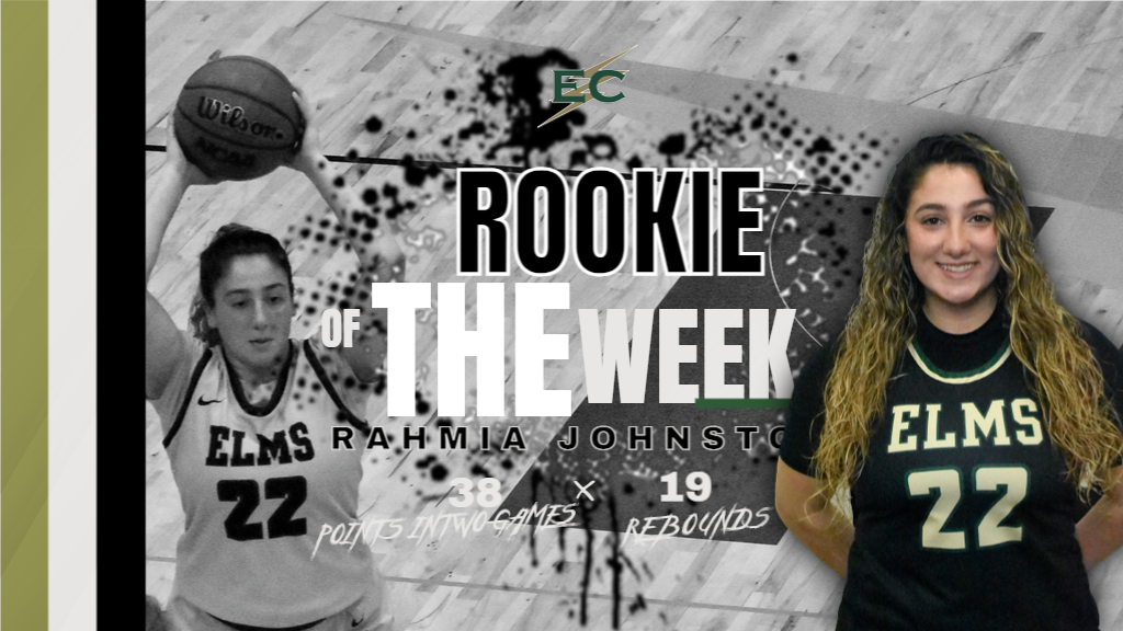 Johnston Selected GNAC Rookie of the Week