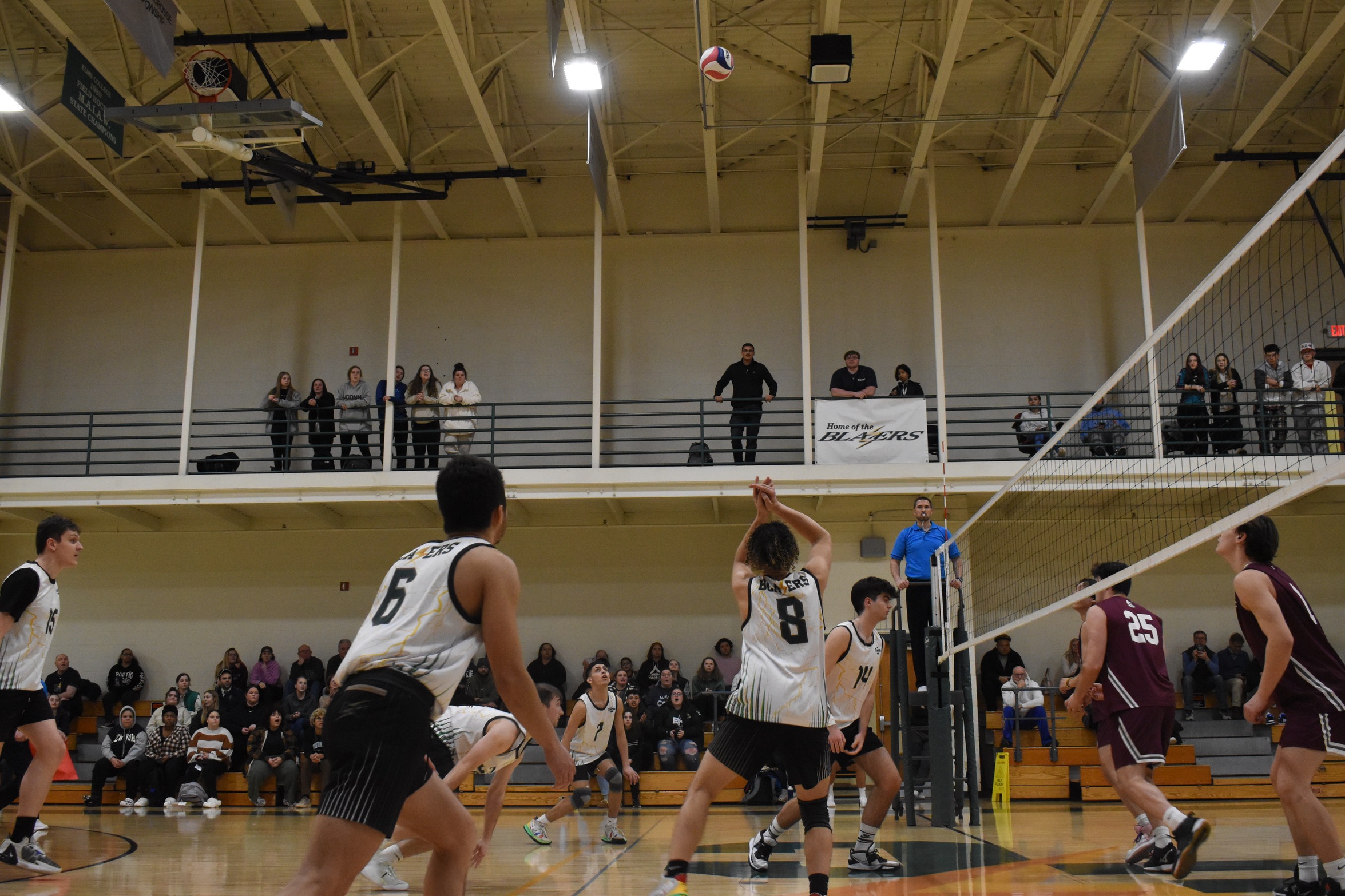 Men's Volleyball Topped by Raiders and Bison in Weekend Tri Match