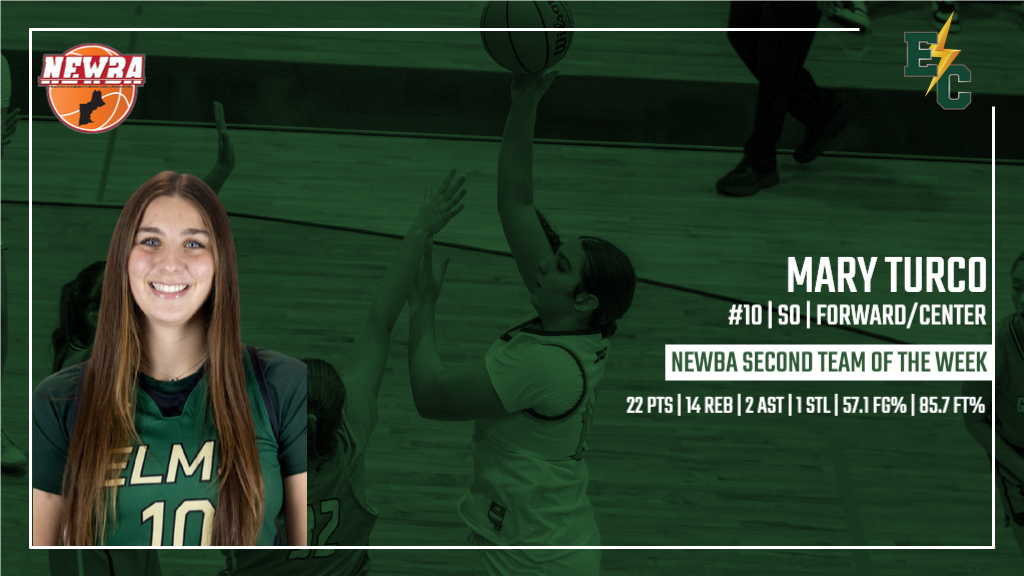 Turco Named NEWBA Second Team of the Week for Second-Straight Week