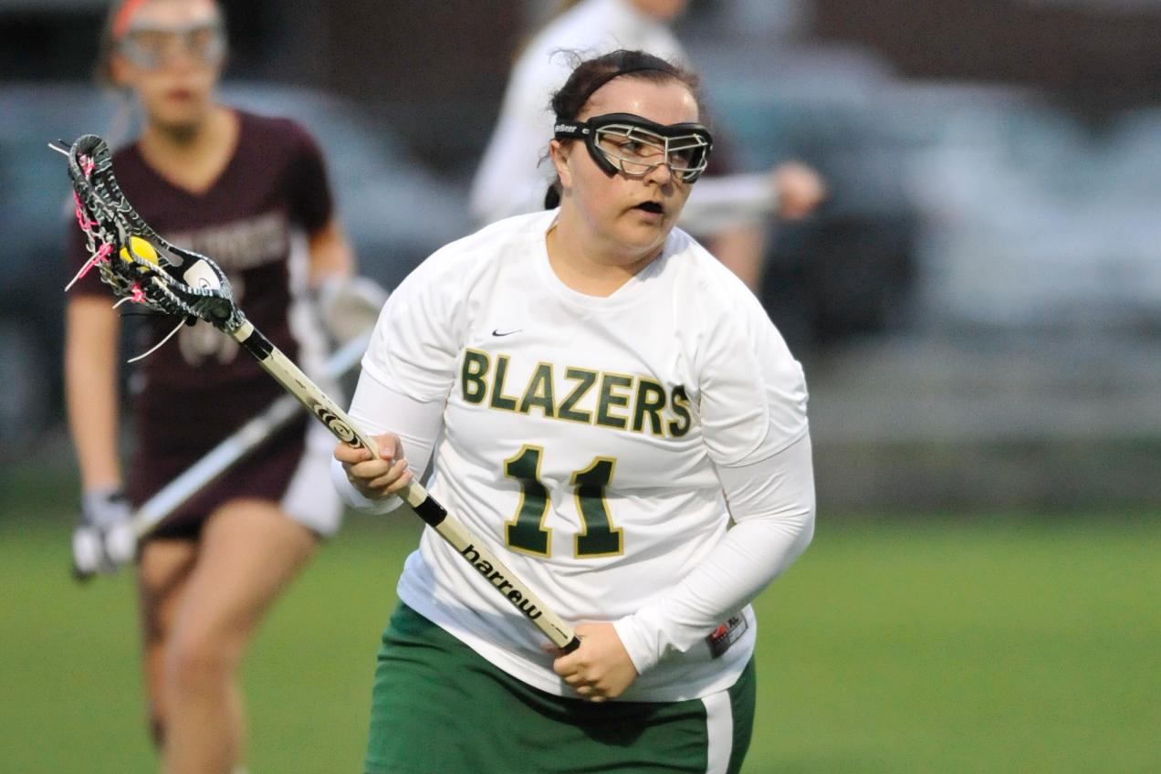 Twenty-One First Half Goals Lift Women&rsquo;s Lacrosse Over Mitchell College, 27-8