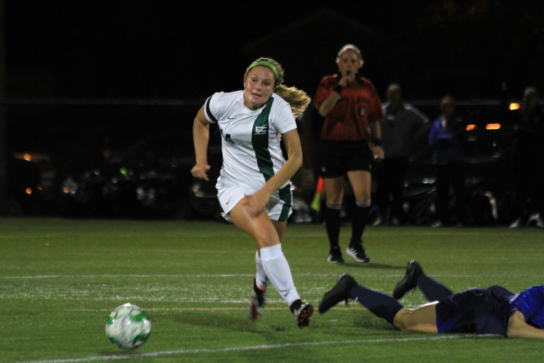 Goodwin Strikes Twice As Blazers Top Nighthawks
