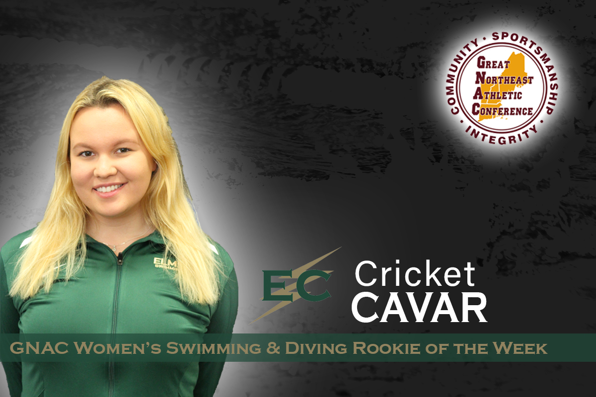 Cavar Captures GNAC Rookie of the Week Honor