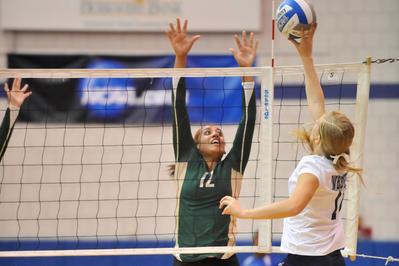 Women&rsquo;s Volleyball Falls to Lesley University, 3-1