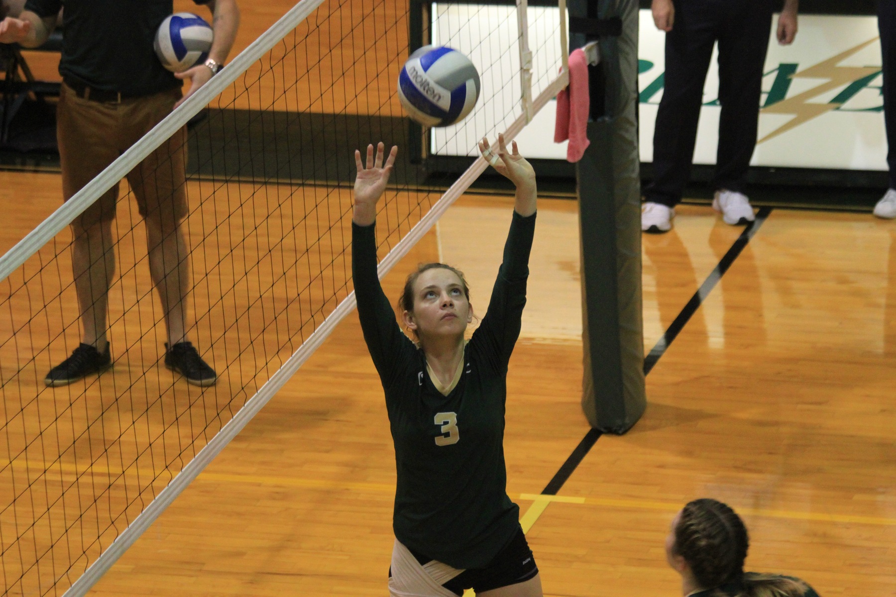 Stewart Sets Single-Season Assists Mark In Sweep Of Bay Path