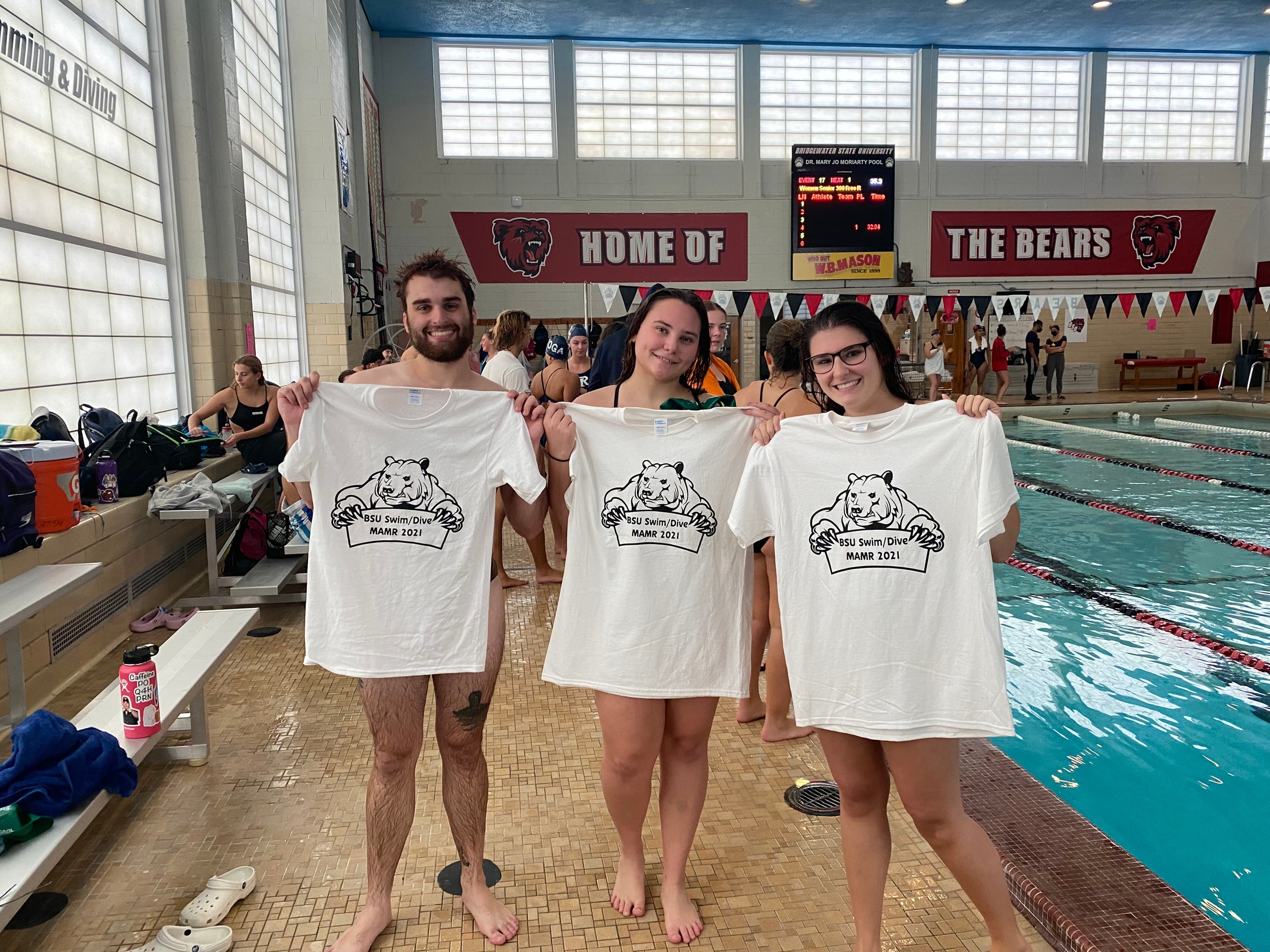 Blazers Make a Splash in First Conference Meet
