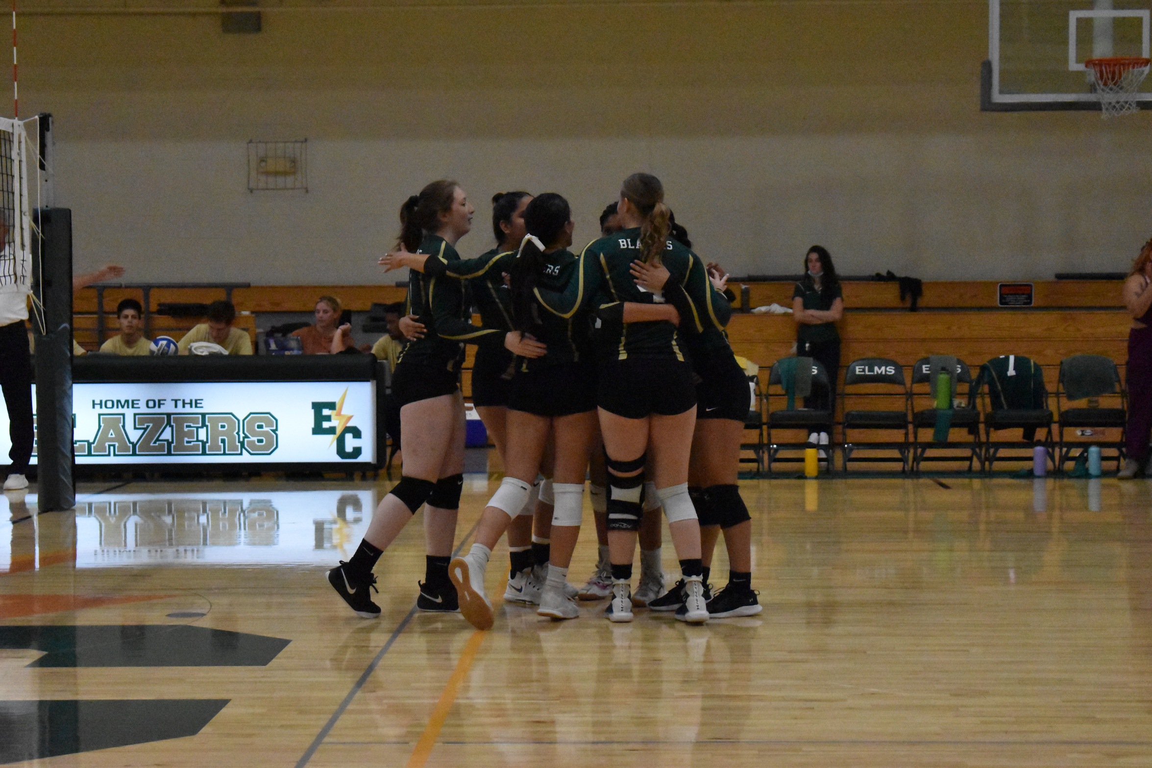 Blazers Start Tri Match with a Win Against Wildcats