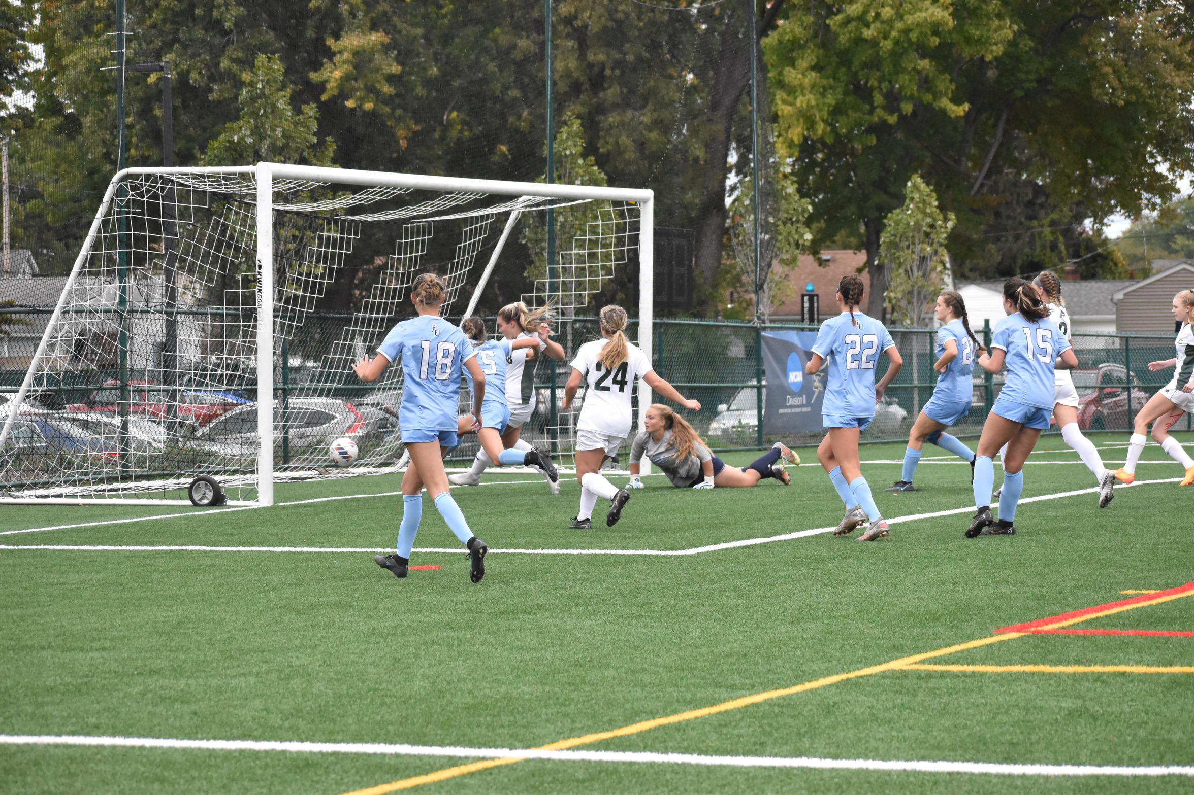 Blazers Draw 2-2 With Lasers