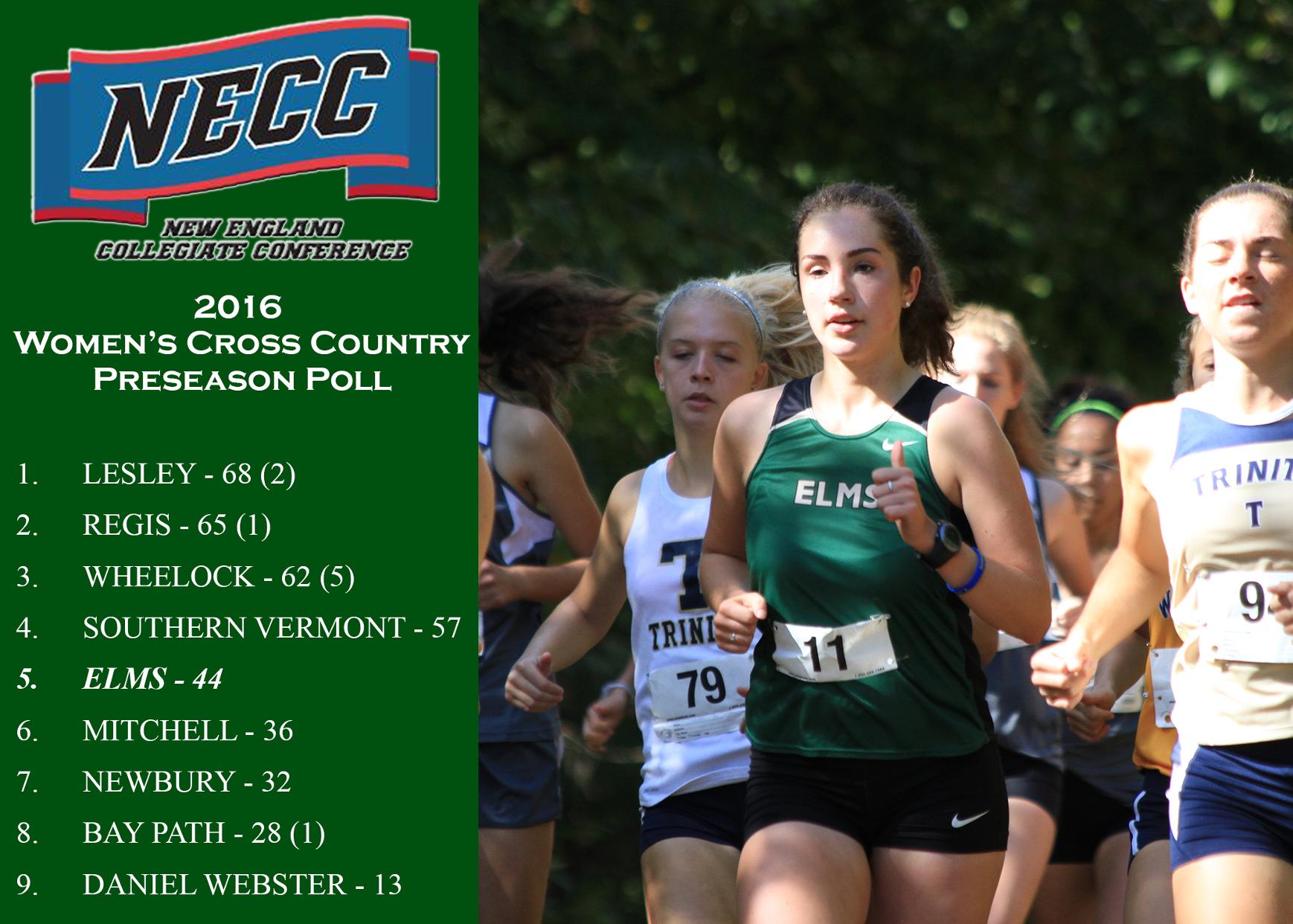 Women's Cross Country Selected Fifth in Preseason Poll